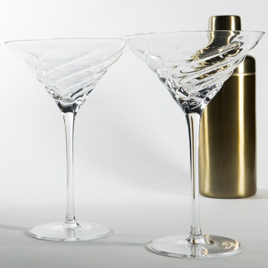 Vortex Martini Glass