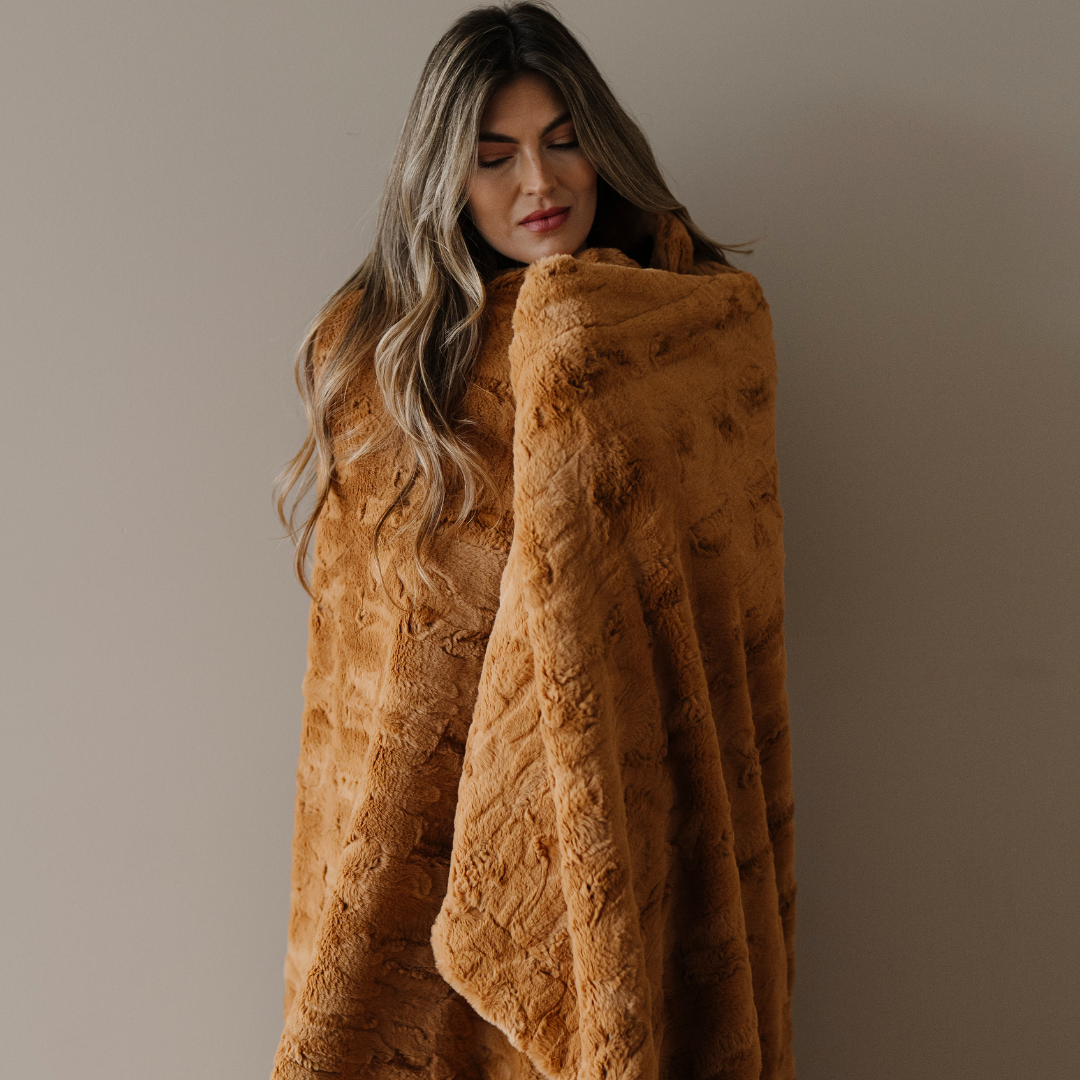 Faux Fur Throw Blankets