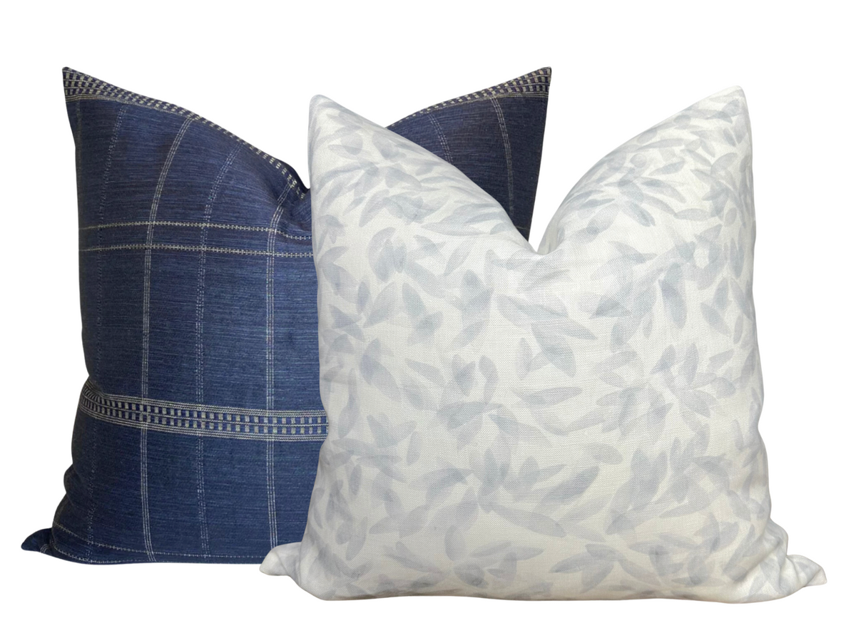 Marbella Pillow Cover in Smoke