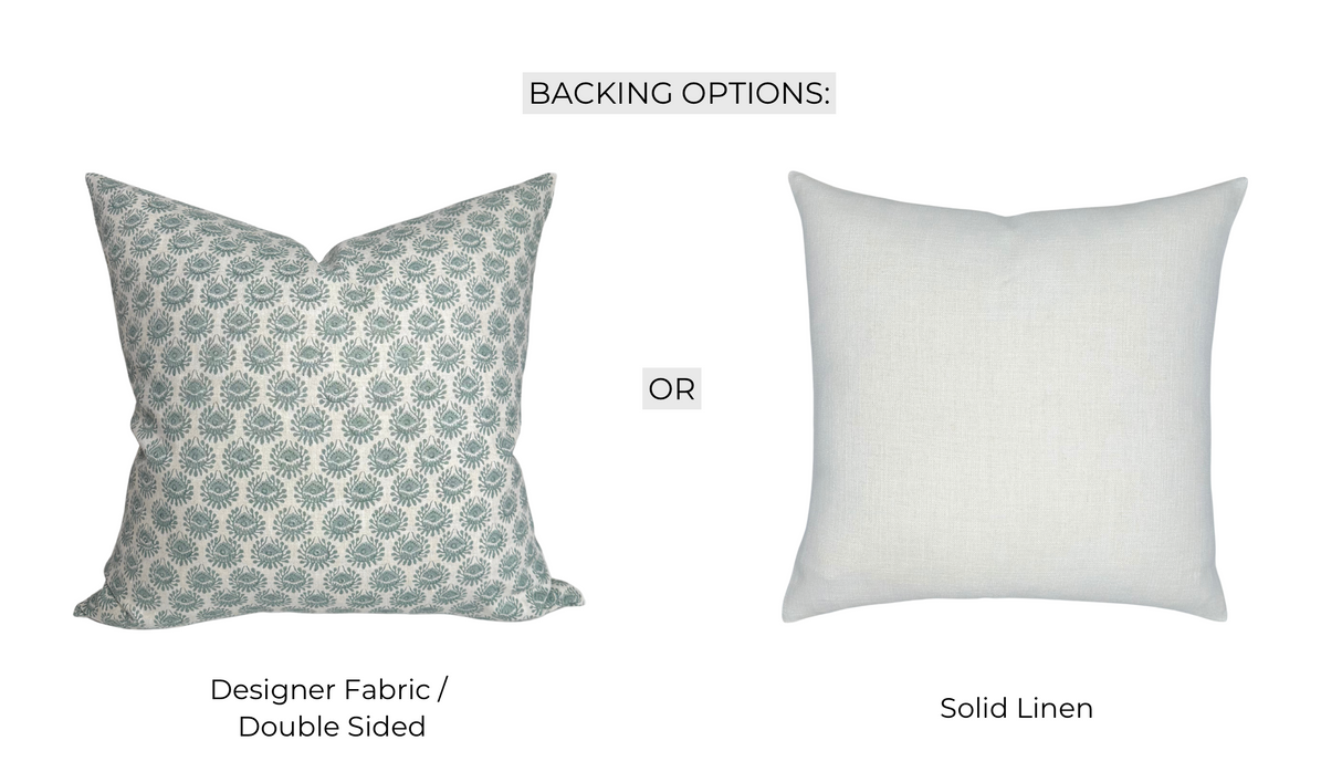 Lyon Pillow Cover in Celadon, Walter G Textiles