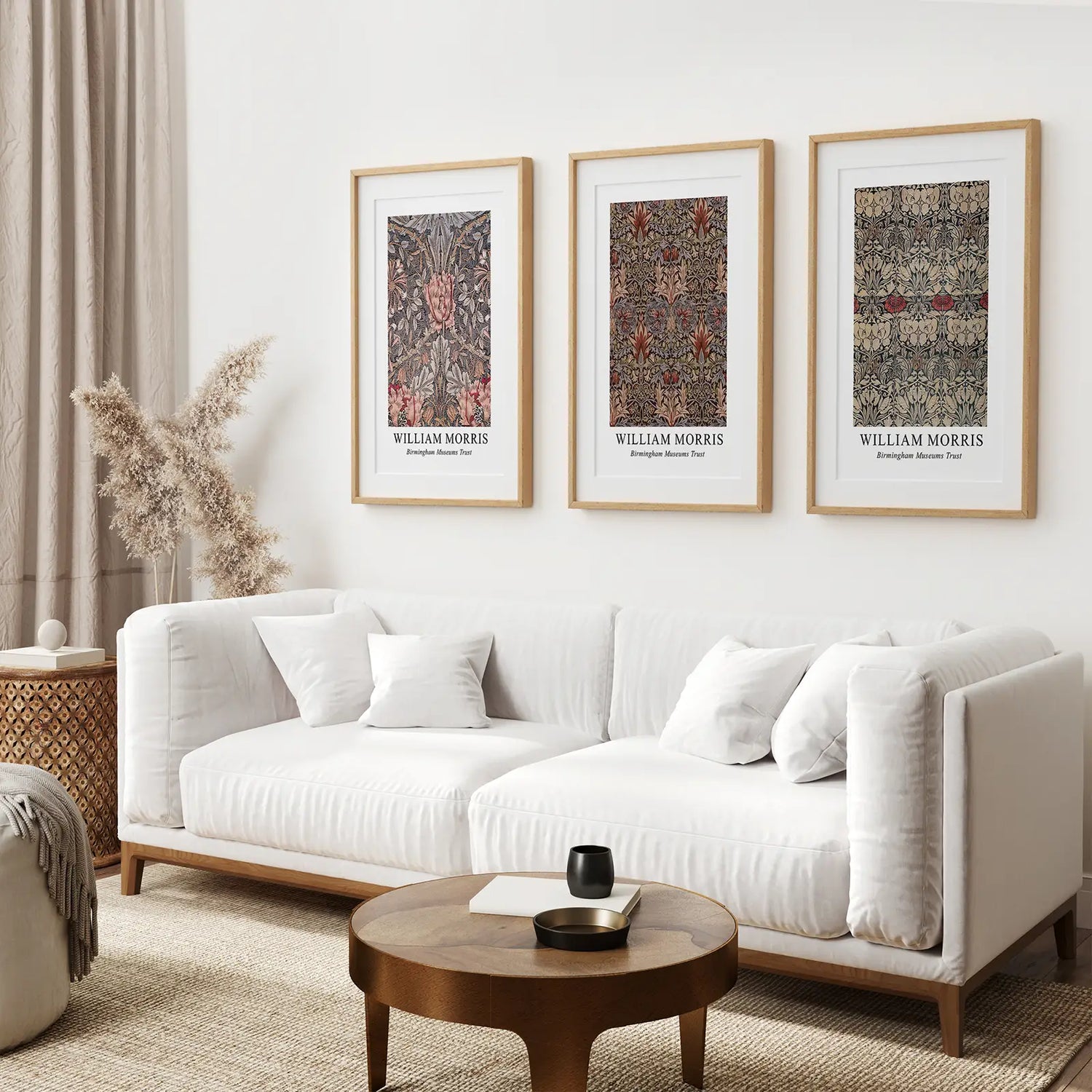 William Morris Floral Museum Exhibition Painting