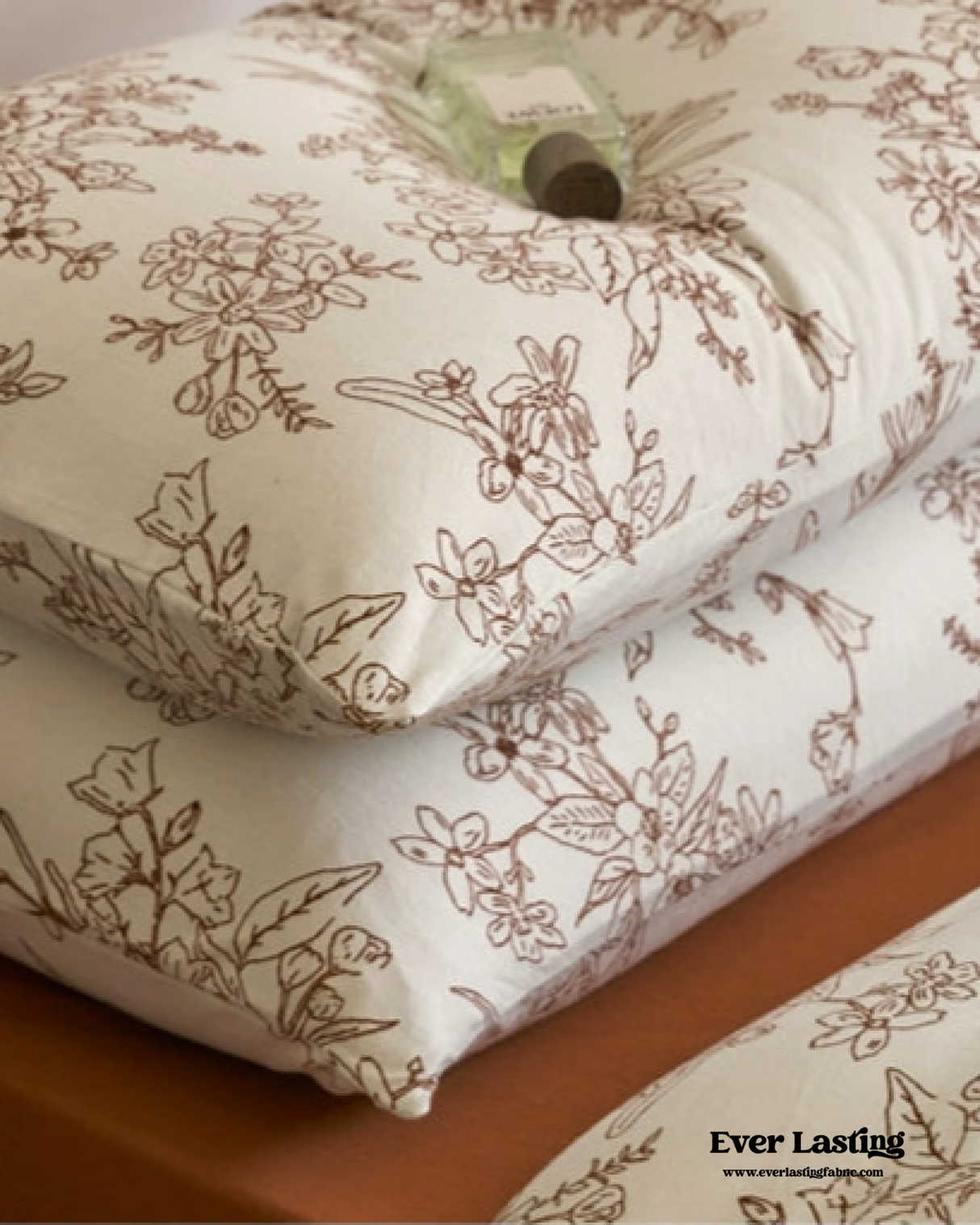 Adèle French Countryside Bedding Set / Orange