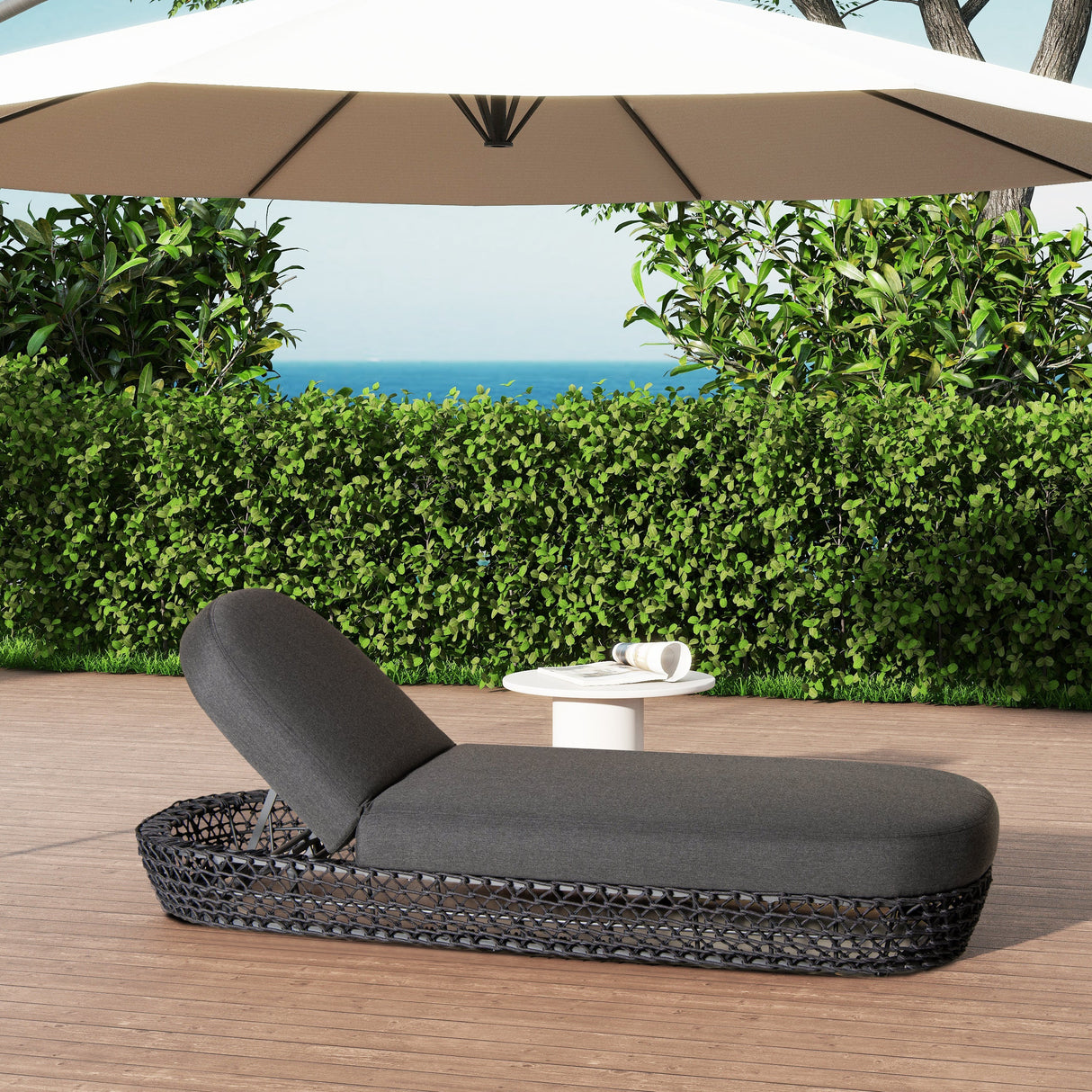 80.5' The Solvra™ Sunbrella® Adjustable Lounger