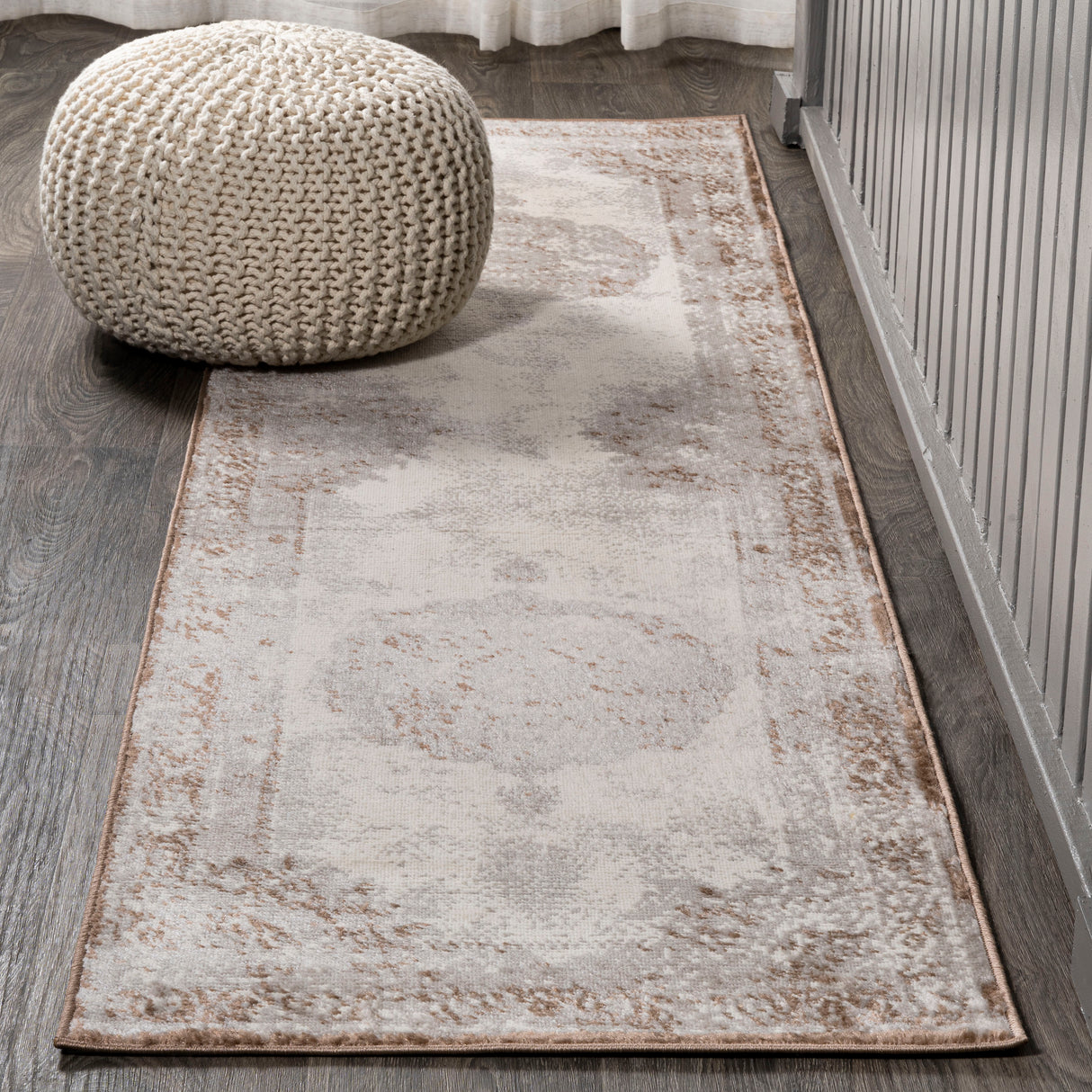 Cottage Medallion Area Rug