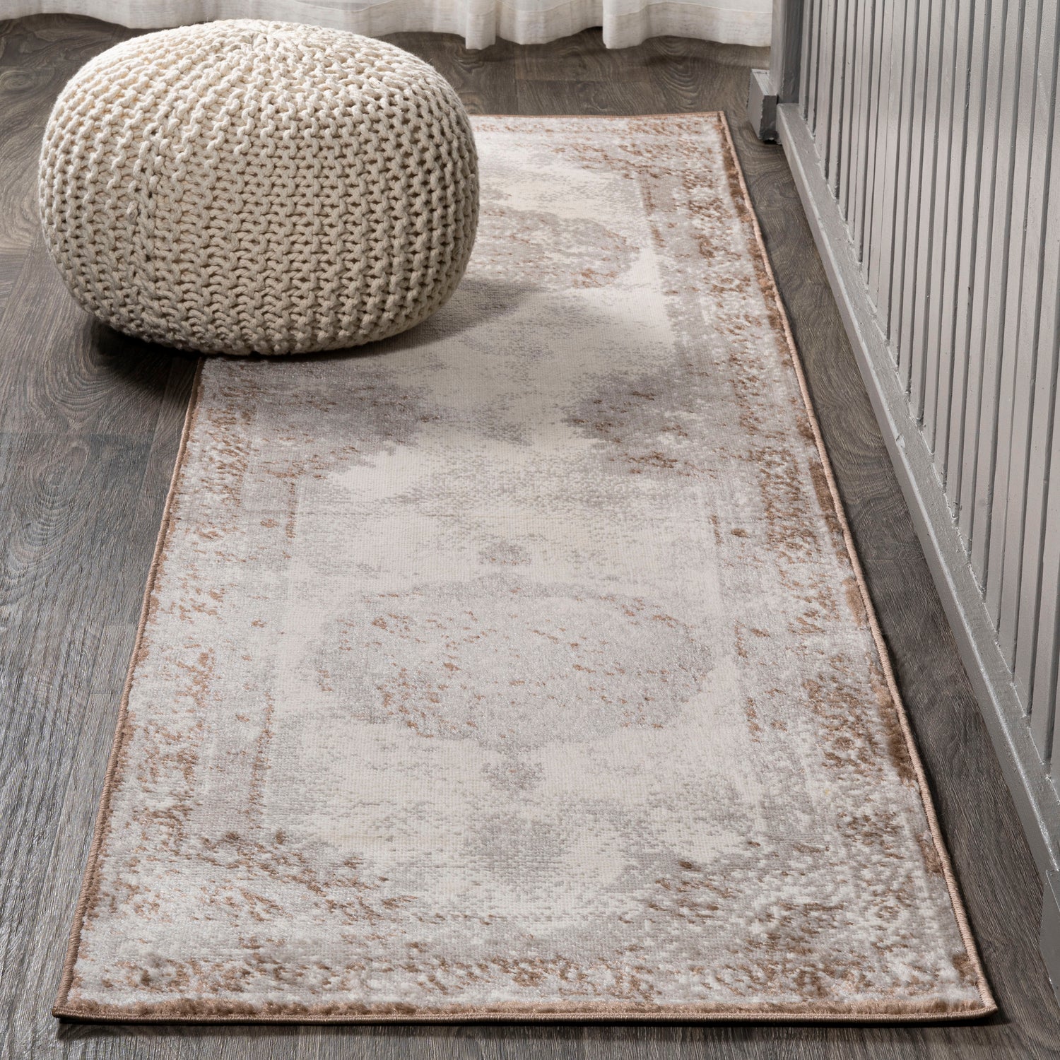 Cottage Medallion Area Rug