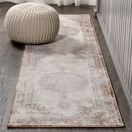 Cottage Medallion Area Rug