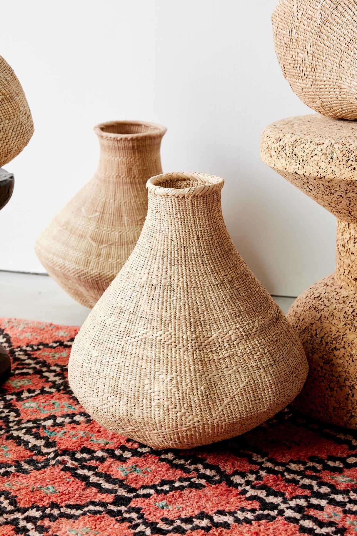 Binga Nongo Natural Woven Gourd Basket