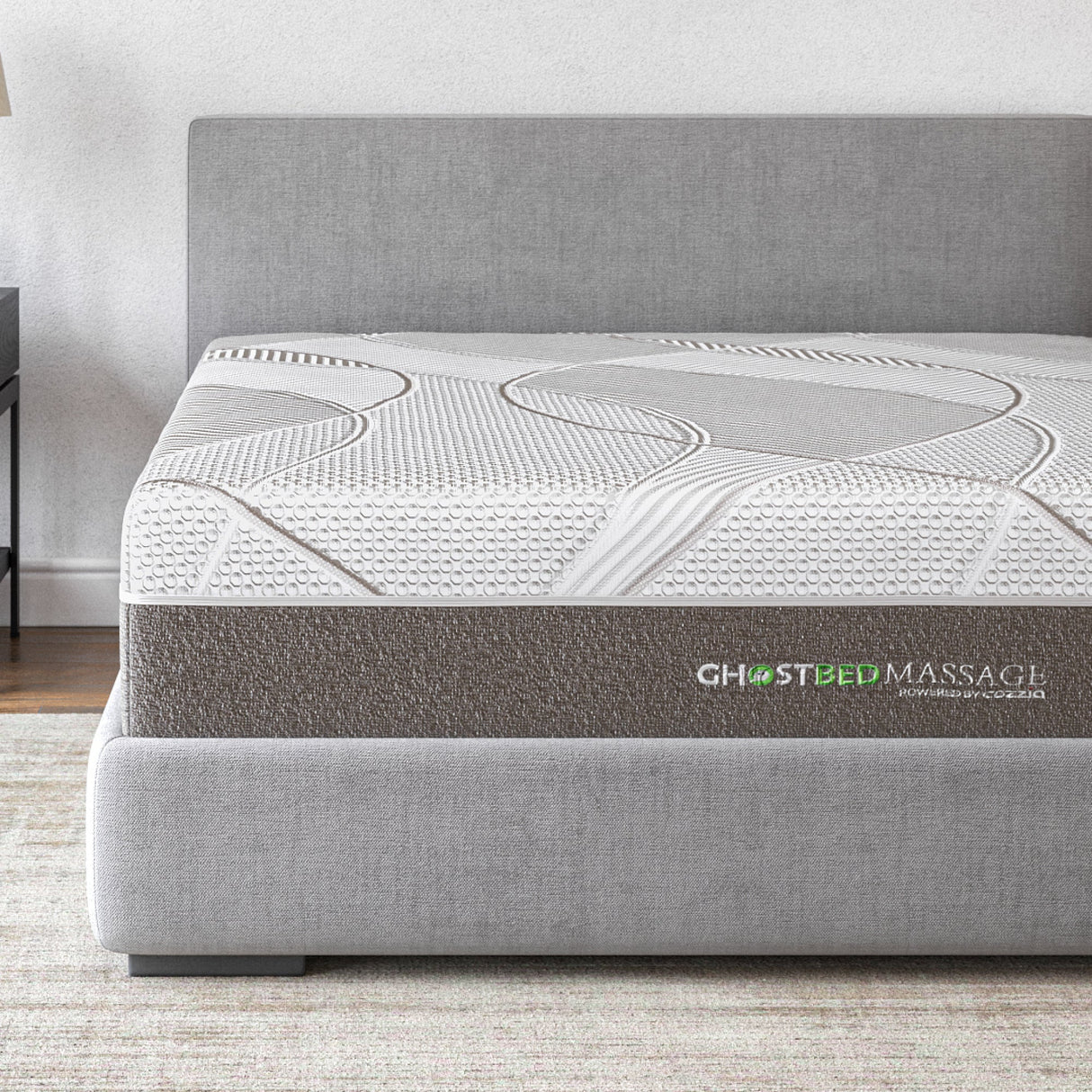 Ghostbed massage mattress profile