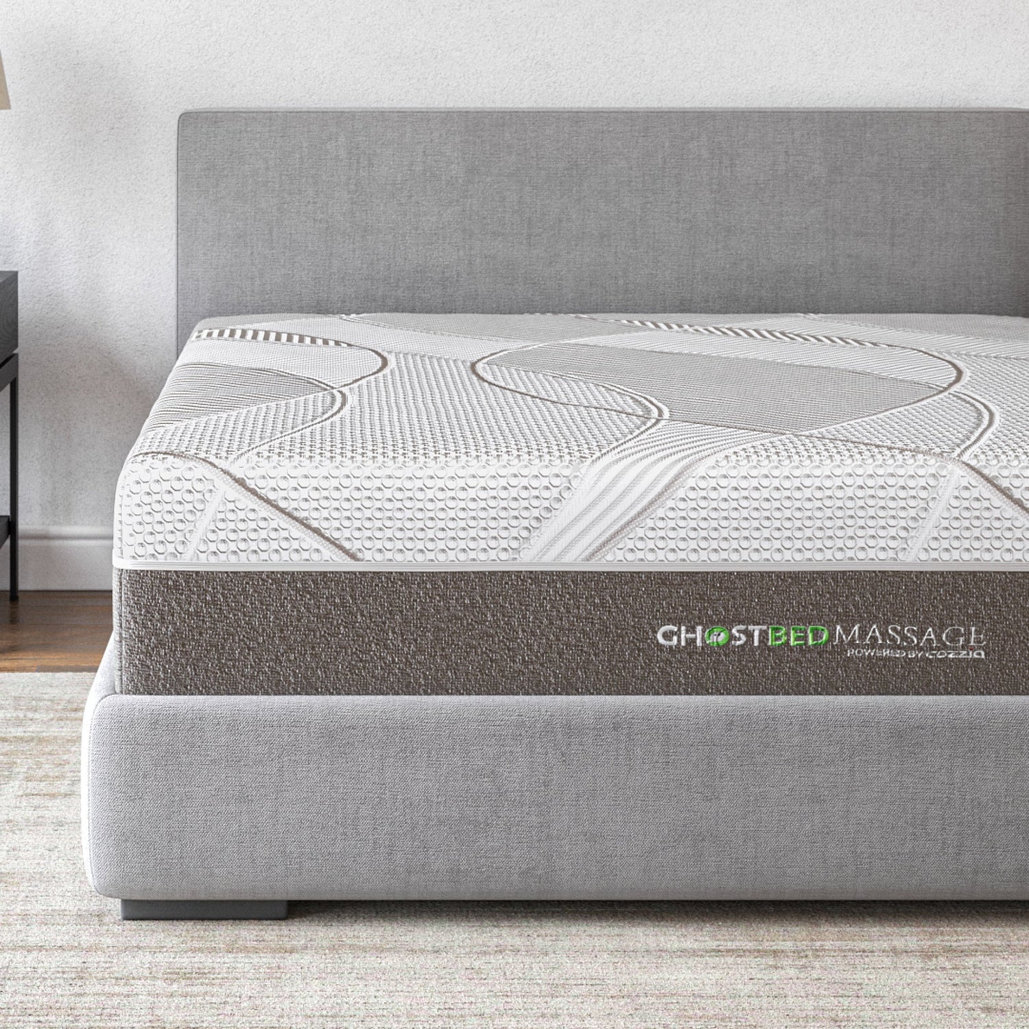 Ghostbed massage mattress profile