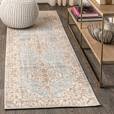 Modern Tribal Medallion Area Rug