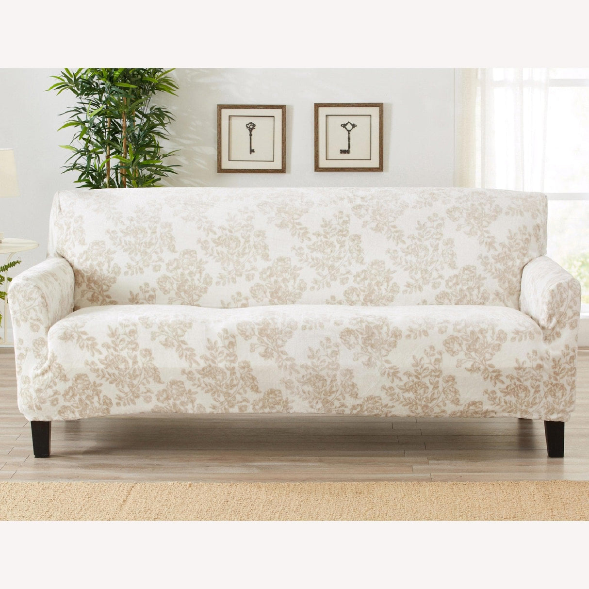 Velvet Stretch Slipcover - Gale Collection
