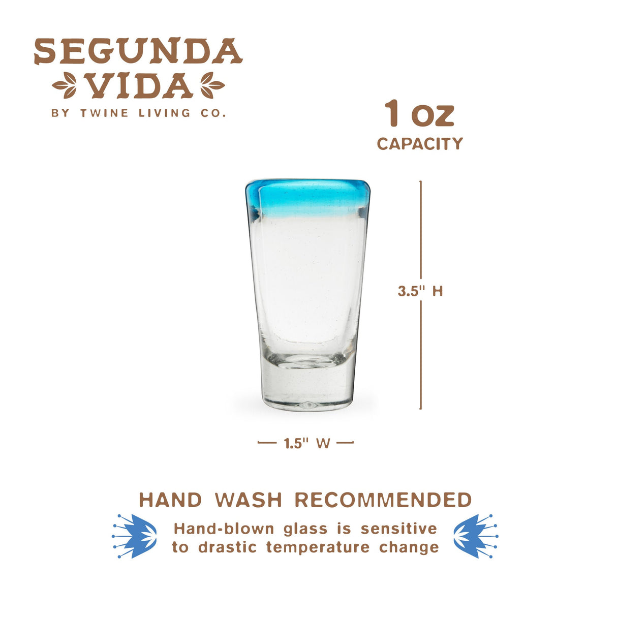 Segunda Vida Primavera Shot Glasses