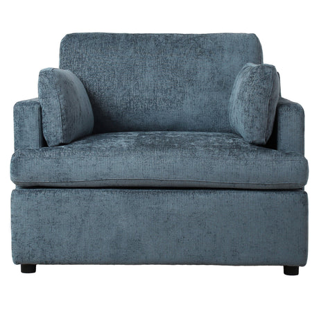 The-Fjordal™-Blue-Velvet-Accent-Chair-Arm-Chairs