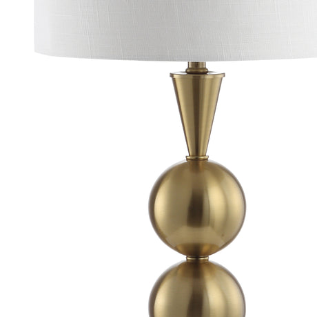 Metal LED Table Lamp - Brass Gold