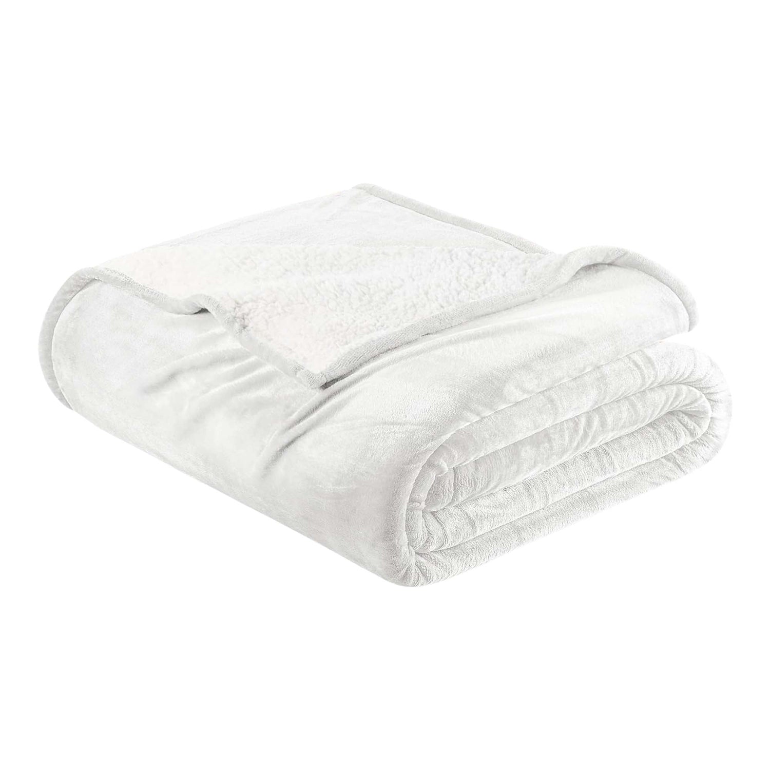Velvet Plush Sherpa Bed Blanket - Sherpa Fleece Collection