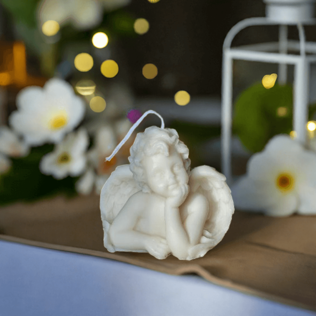 Angel Soy Wax Candle - Handcrafted Decorative Gift for Home and Soul, Perfect for Relaxation