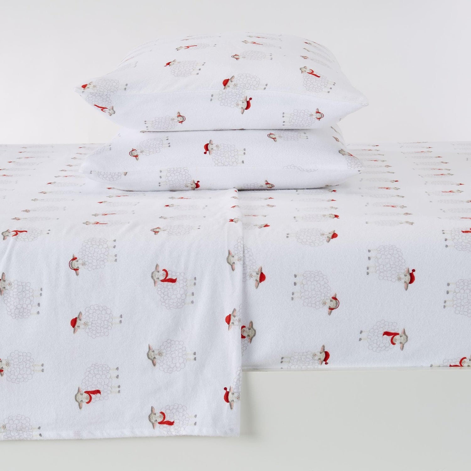 100% Turkish Cotton Flannel Sheet Sets - Boulder Collection