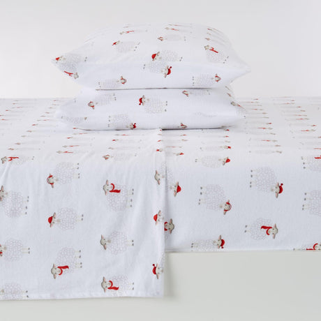 100% Turkish Cotton Flannel Sheet Sets - Boulder Collection