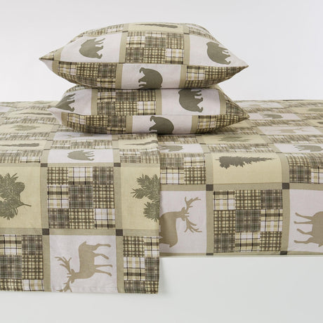 100% Turkish Cotton Flannel Sheet Sets - Boulder Collection