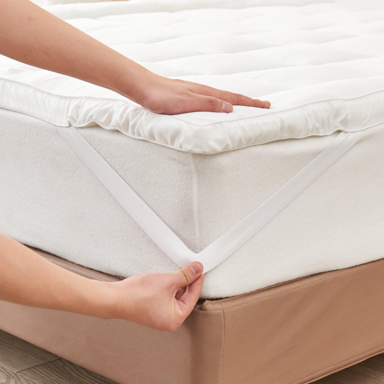 2 Inch Thick Cooling Mattress Pad - Finley Collection