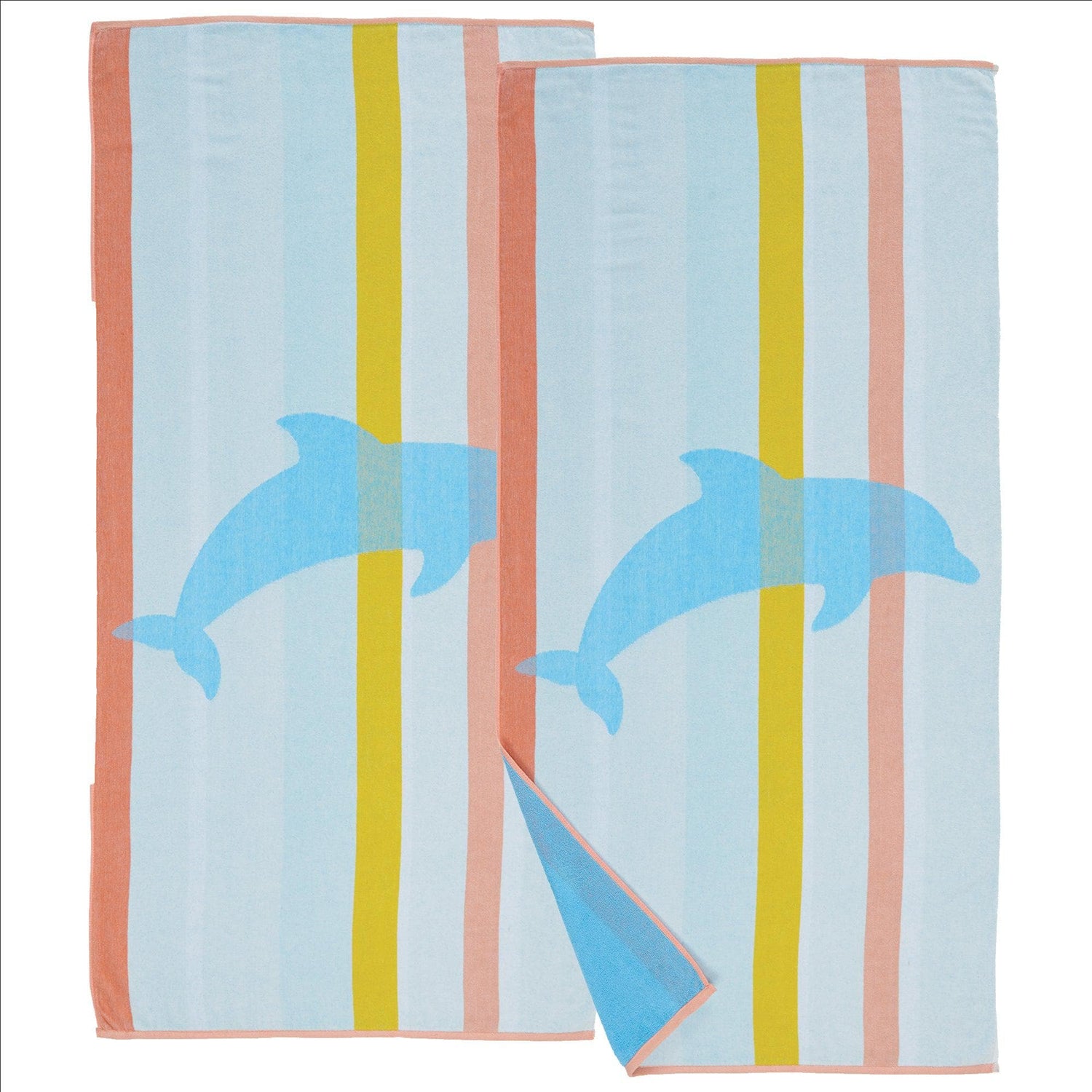 2 Pack Vibrant Beach Towels - Boca Collection