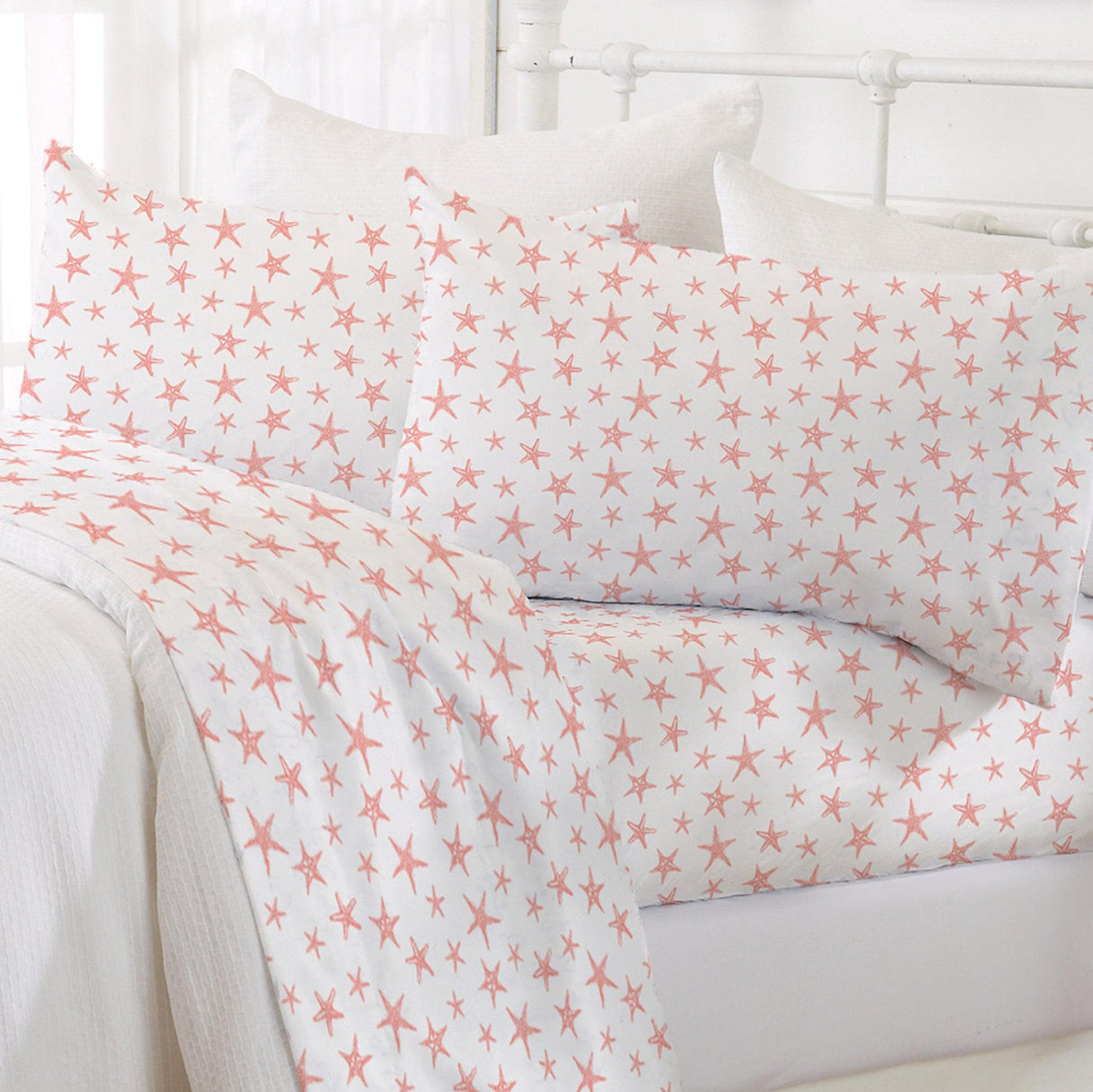 4-Piece Coastal Microfiber Sheet - Newport Collection