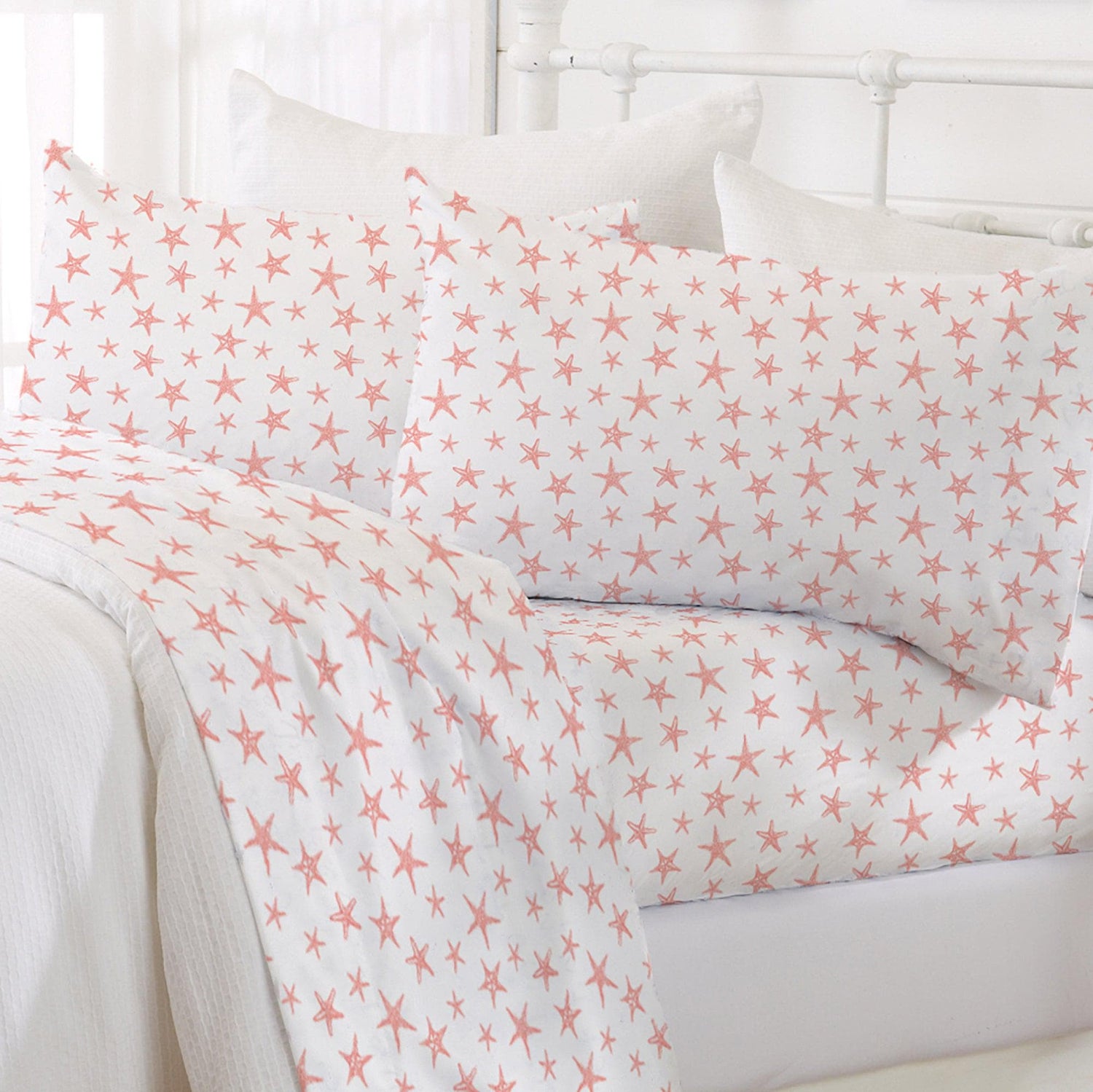 4-Piece Coastal Microfiber Sheet - Newport Collection