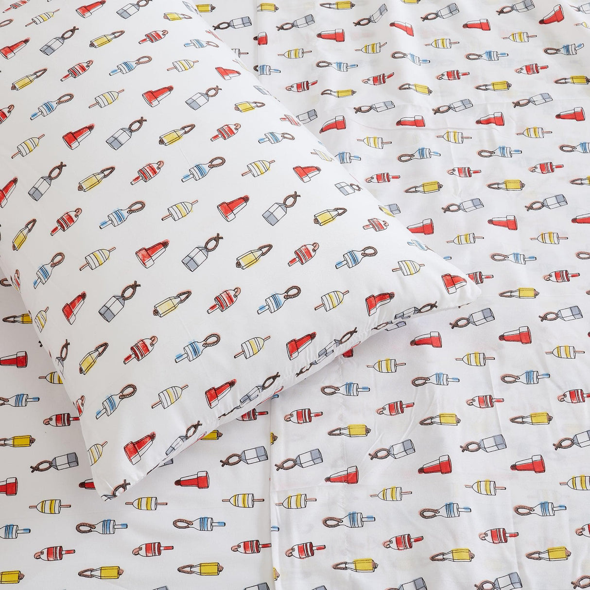 4-Piece Coastal Microfiber Sheet Set - Nantucket Collection