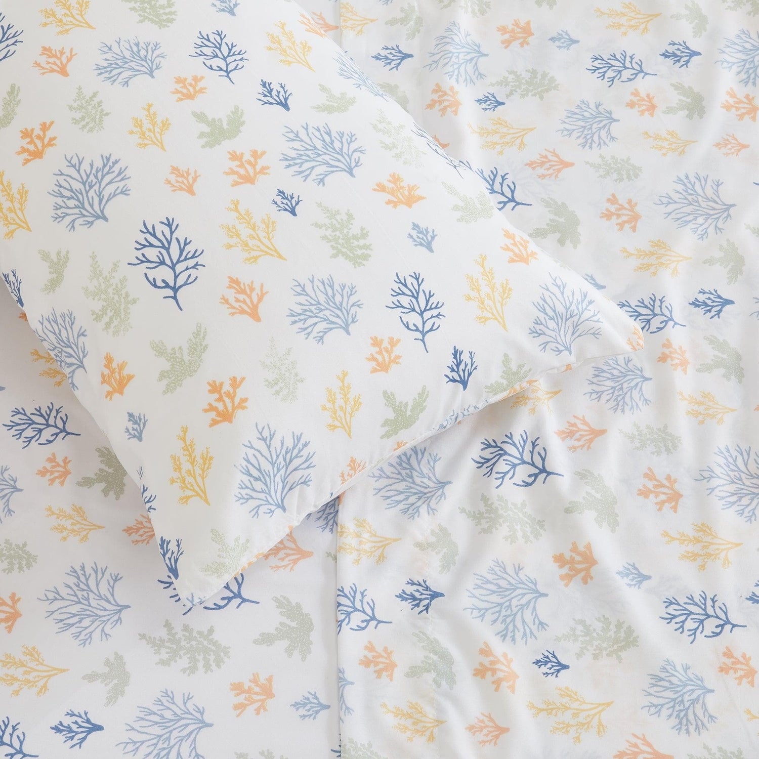 4-Piece Coastal Microfiber Sheet Set - Nantucket Collection