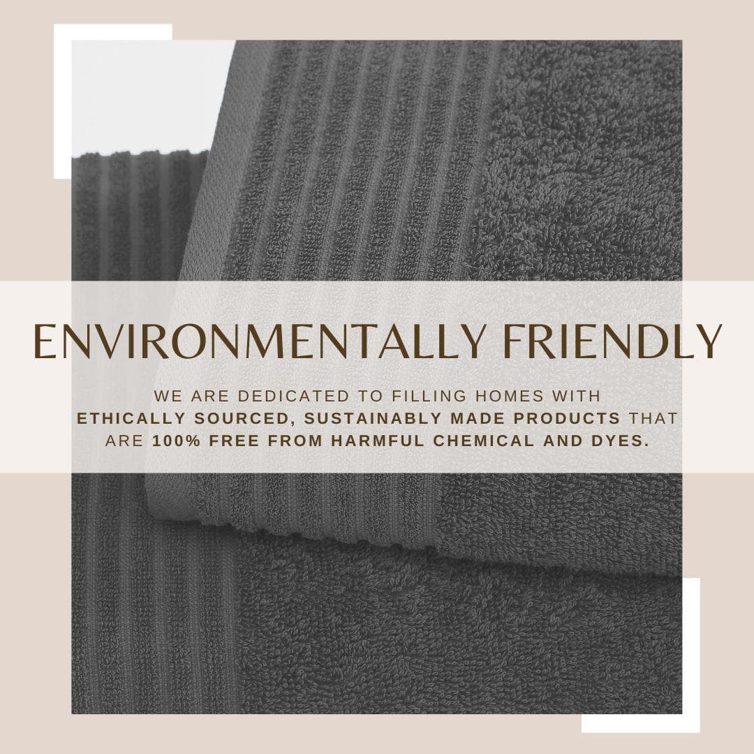 6 Pack Cotton Hand Towels - Kasper Collection