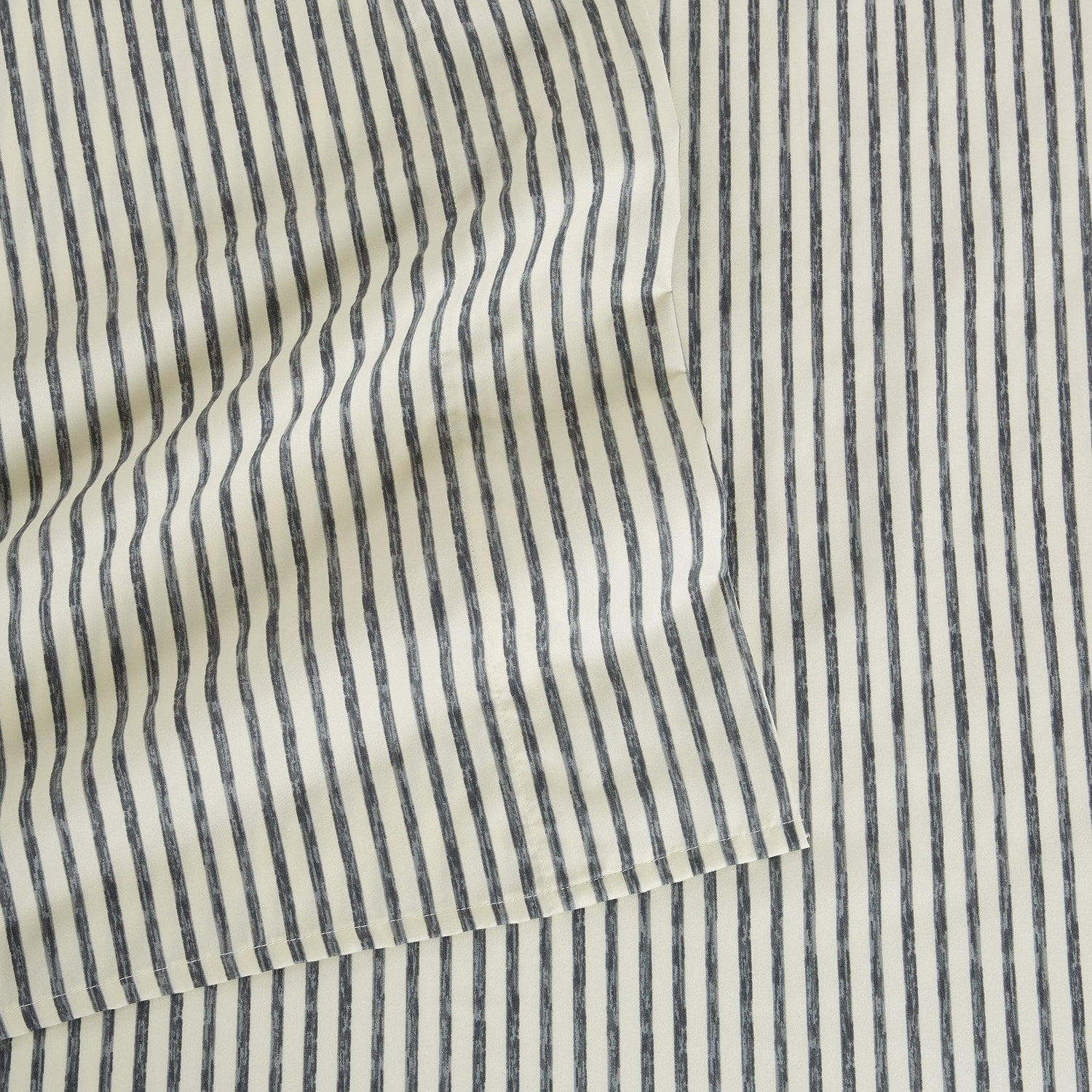 Striped Microfiber Sheet Set - Evette Collection