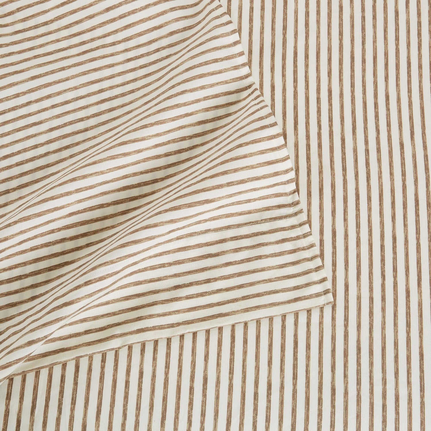 Striped Microfiber Sheet Set - Evette Collection