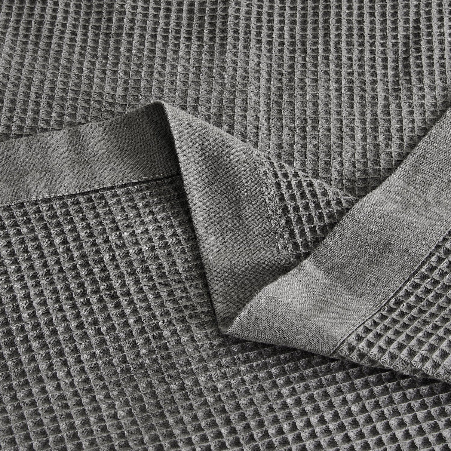 100% Cotton Small Waffle Weave Blanket - Hazel Collection