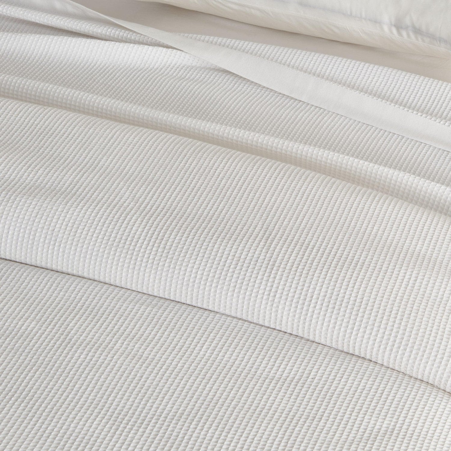 100% Cotton Small Waffle Weave Blanket - Hazel Collection