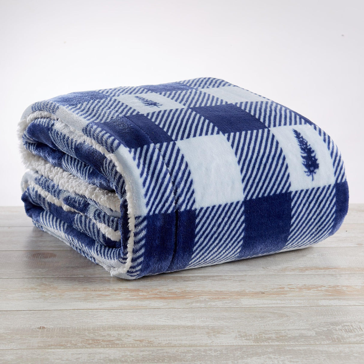 Sherpa Throw Blanket - Hudson Collection
