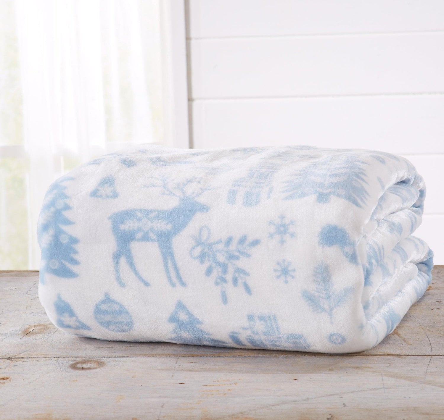 Velvet Throw Blanket - Pearl Collection