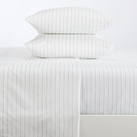 Microfiber Stripe Sheet Set - Adeline Collection