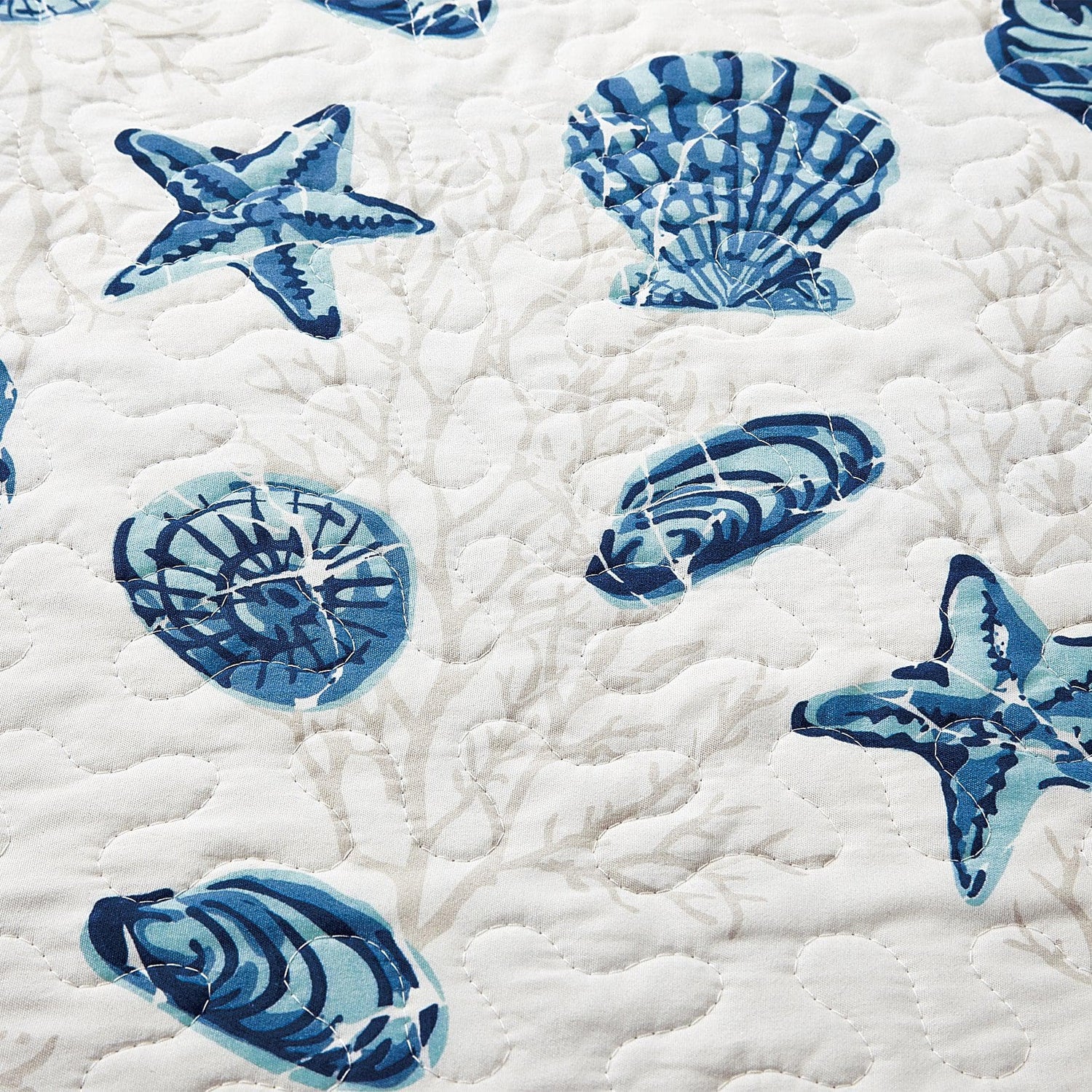 3-Piece Coastal Quilt Set - Bali Collection
