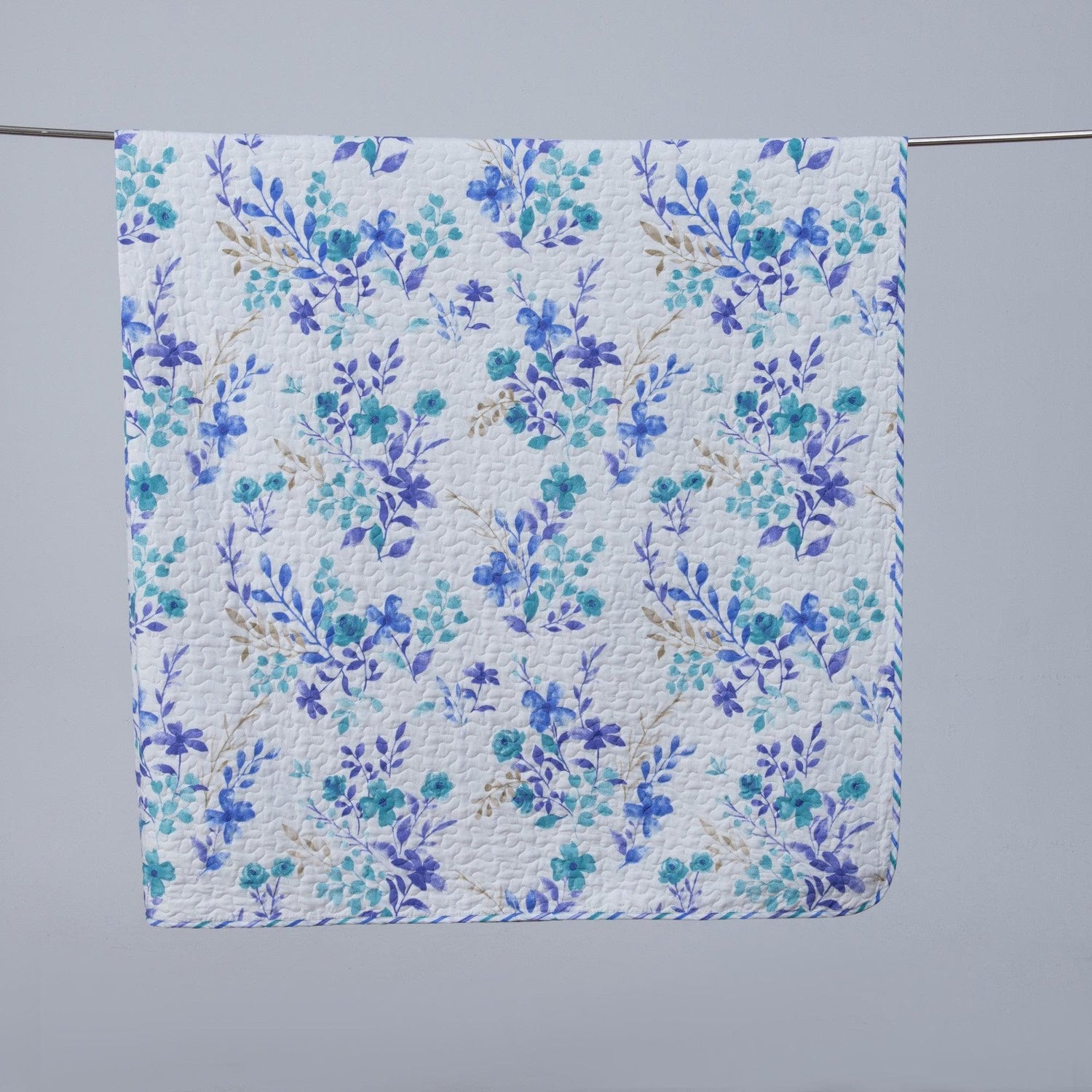 3-Piece Floral Quilt Set - April Morning