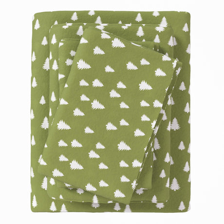 4-Piece Turkish Cotton Flannel Sheet - Lakeview Collection