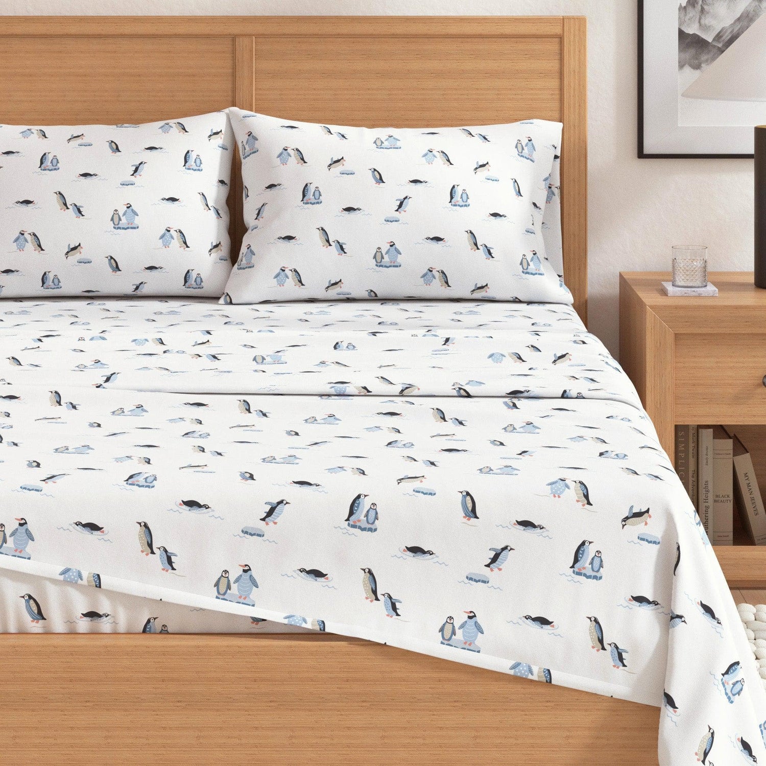 4-Piece Turkish Cotton Flannel Sheet - Lakeview Collection