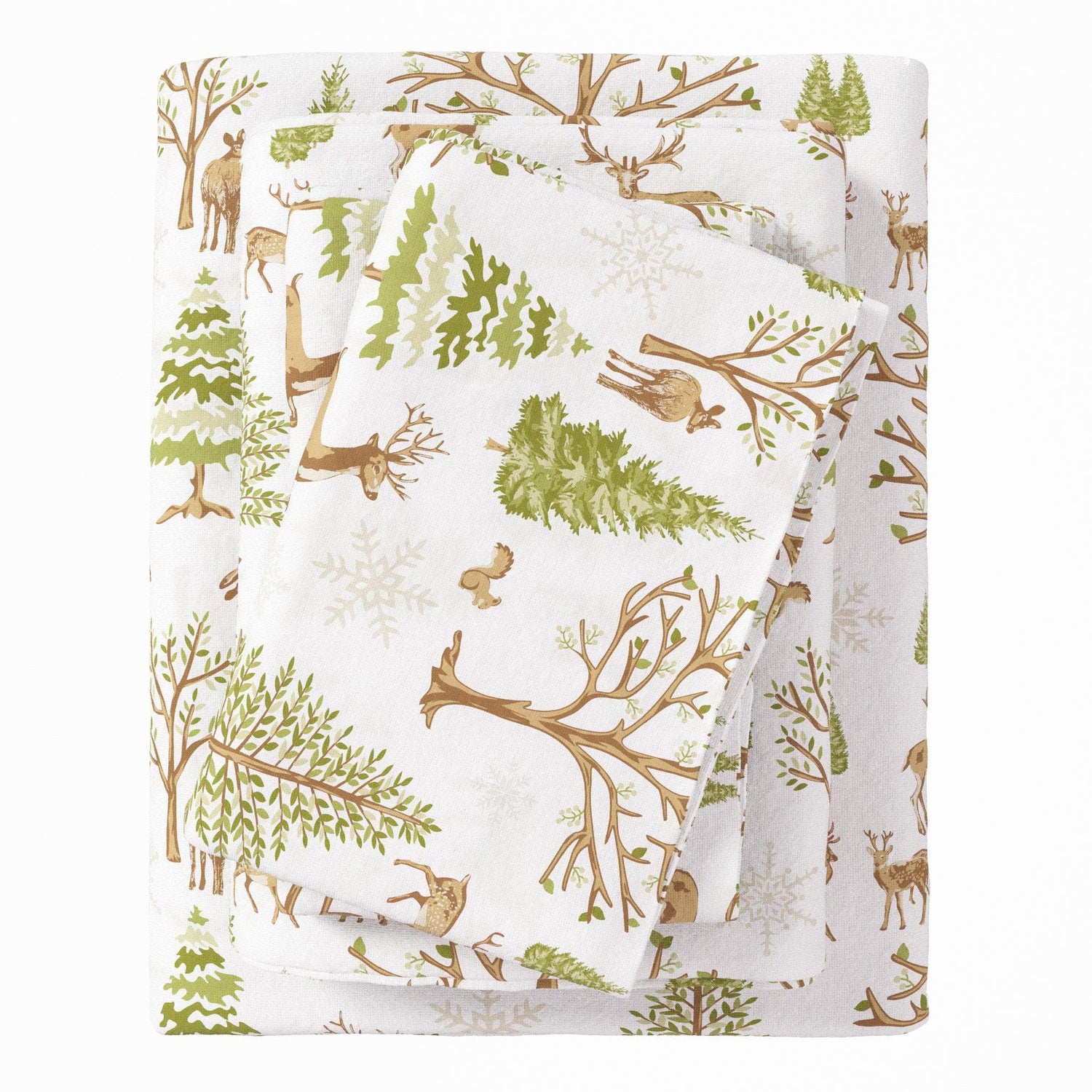 4-Piece Turkish Cotton Flannel Sheet - Lakeview Collection