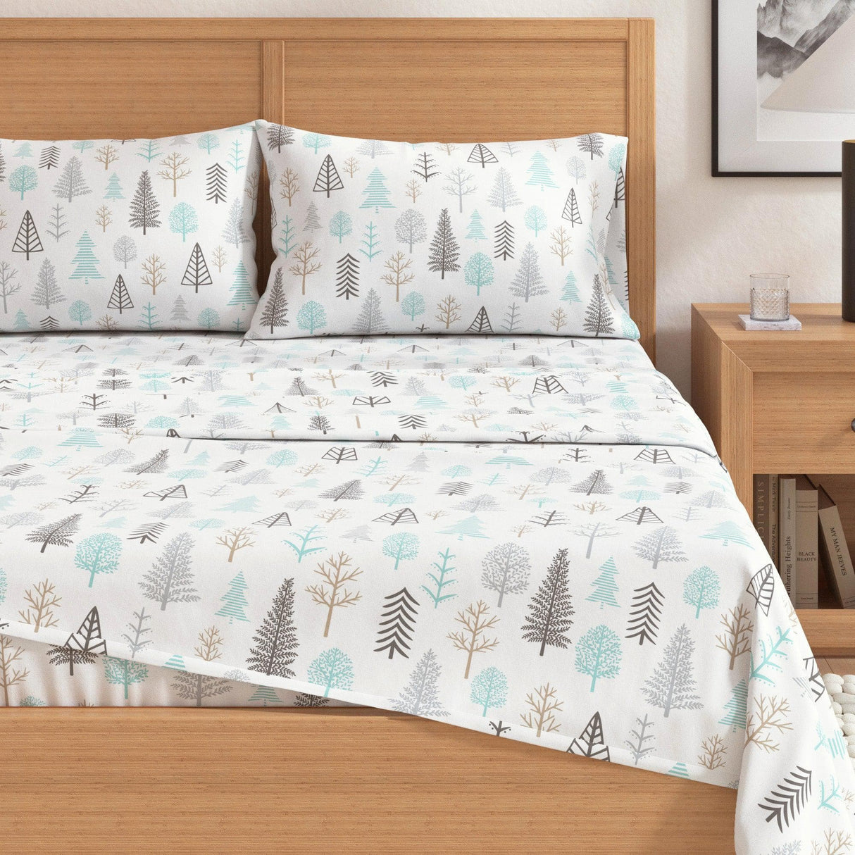 4-Piece Turkish Cotton Flannel Sheet - Lakeview Collection