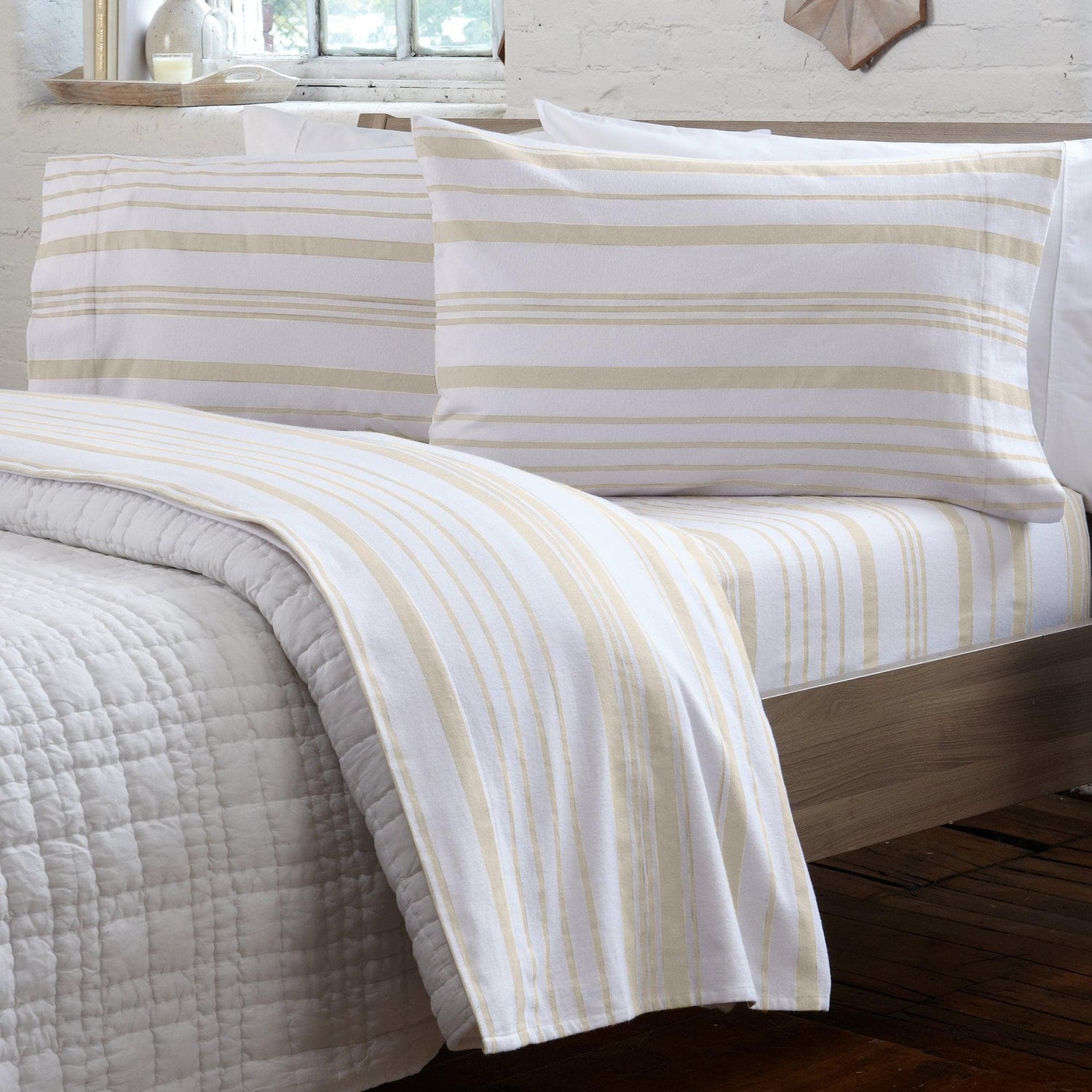 4-Piece Turkish Cotton Flannel Sheet - Raye Collection
