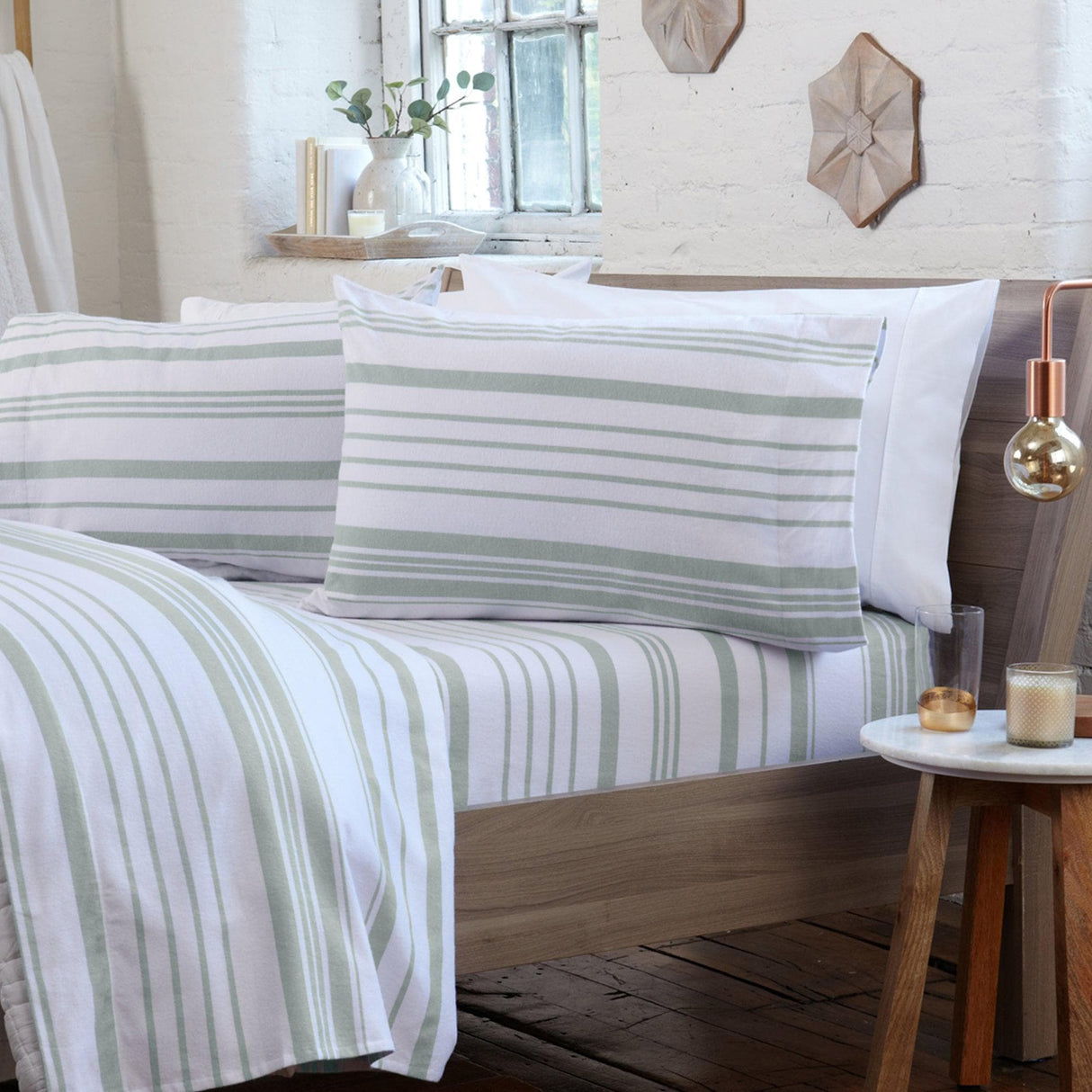 4-Piece Turkish Cotton Flannel Sheet - Raye Collection