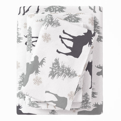 4-Piece Turkish Cotton Flannel Sheet - Stratton Collection