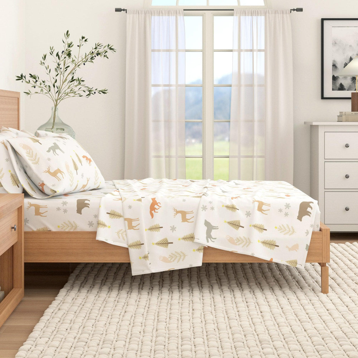 4-Piece Turkish Cotton Flannel Sheet - Stratton Collection