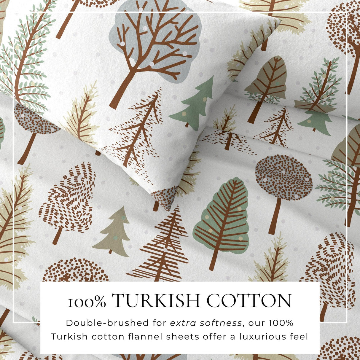 4-Piece Turkish Cotton Flannel Sheet - Stratton Collection
