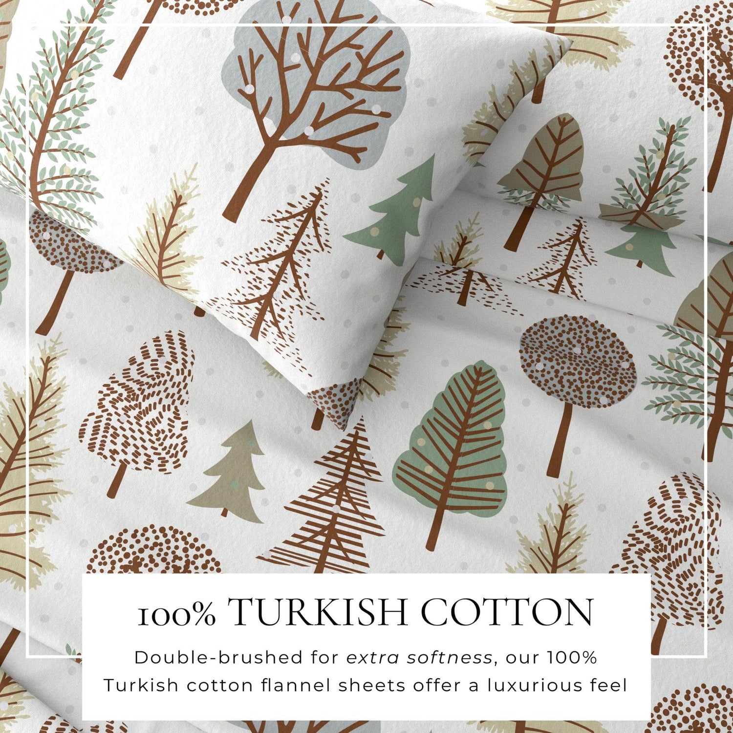 4-Piece Turkish Cotton Flannel Sheet - Stratton Collection