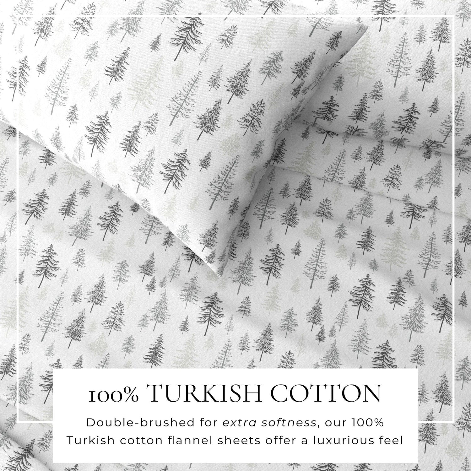 4-Piece Turkish Cotton Flannel Sheet - Stratton Collection